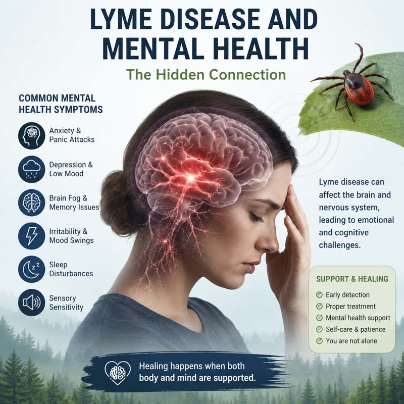 How Lyme Disease Can Affect Mental Health and Create Unexpected Emotional Challenges