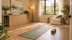 Home Wellness Room for Movement and Rest